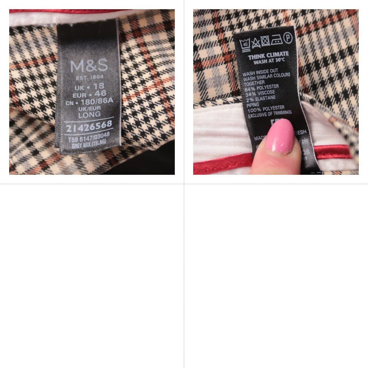 брюки M&S
